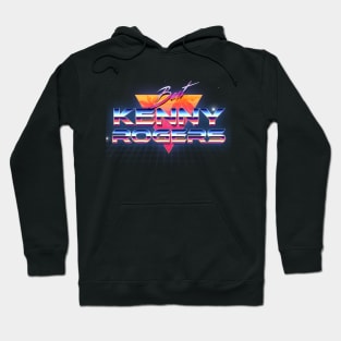 Kenny Rogers Retro Crome Art Hoodie